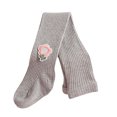 thumbnail image 1 of Gyexs Cute Girls Leggings Cotton Knit Soft Cozy Fit Soild Color Print Kids Pantyhose Thermal Winter Tights A02 Light Gray & 4-5 Years, 1 of 3