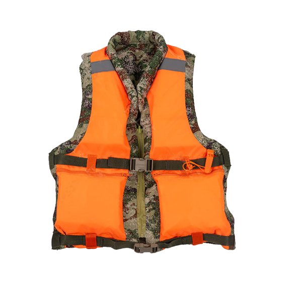 Gyexs Fishing Vest Life Jacket for Swimming Sailing Boating Kayak Floating Multifunction for Men and Women Vest/Kayak, Army Green, One Size