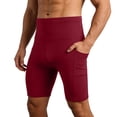 thumbnail image 1 of Gyexs Gym Shorts Men - Cycling Shorts Men, Mountain Riding Biker Upf 50+ Short 5 Inch Inseam Wine, Size 3XL, 1 of 5