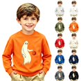 thumbnail image 1 of Gyexs Halloween Shirts for Girls Fall Winter Clothes, Funny Cool Printed, Themed Party Activewear, 1 of 4