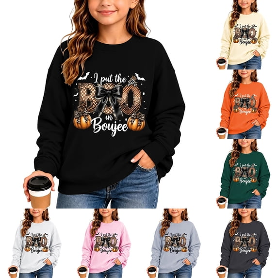 Gyexs Halloween Shirts for Crewneck Pullover, Thermal and Breathable, Family Halloween