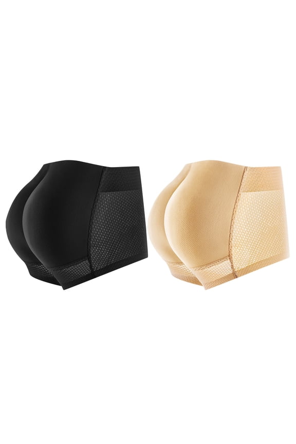 Pad Underwear for Men Padded Enhancing Lifting Shapewear Boxers Briefs Breathable Soft Underpants 2026 Beige Size XL