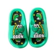 thumbnail image 1 of Gyexs Kids Dinosaur Slides Sandals 9.5 Boys Girls Toddlers Cloud Shower Slippers Cute Cartoon Open Toe Cushioned Outside Slippers Green, 1 of 3