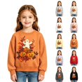 thumbnail image 1 of Gyexs Kids Halloween Shirts Long Sleeve Tops, Oversized Casual Cute, Family Halloween, 1 of 4