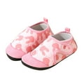 thumbnail image 1 of Gyexs Kids Water Shoes Size 2.5-3 Boys Girls Quick Dry Beach Shoes Cute Cartoon Swim Pool Barefoot Swimming Socks Pink, 1 of 5