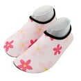 thumbnail image 1 of Gyexs Kids Water Shoes Size 3.5-4.5 Outdoor Quick Drying Barefoot Water Socks Sneakers for Sport Beach Swim Pool Surf Pink, 1 of 8