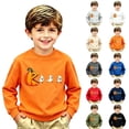thumbnail image 1 of Gyexs Little Girls Halloween Sweatshirts Crewneck Pullover, Daily Wear Relaxed Fit, Performance Outfit, 1 of 4