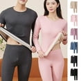 thumbnail image 1 of Gyexs Long Johns for Men Thermal - Long Johns for Women Thermal Bottoms, Base Layer Warm Leggings Loungewear Sets, Black, Size XXXL, 1 of 7