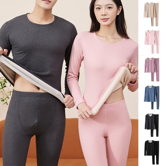Gyexs Long Johns for Women Thermal - Long Johns for Women Thermal Plus Size, Lightweight Sweaters Tops Plus Size Clothes, Beige, Size XL
