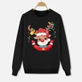 thumbnail image 1 of Gyexs Matching Christmas Shirts - Christmas Shirts for Family Funny, Xmas Funny Holiday Pullover Tops Breathable Men's Clothing (Kid, Black, 3-4 Years), 1 of 5