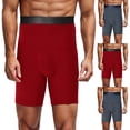 thumbnail image 1 of Gyexs Men's Athletic Shorts - Mens Cycling Shorts, Mountain Riding Biker Upf 50+ Short 5 Inch Inseam Red, Size 3XL, 1 of 6