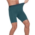 thumbnail image 1 of Gyexs Mens Athletic Compression Shorts with Pockets Running Workout Activewear Performance Underwear Z01 Green, Size L, 1 of 5