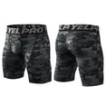 thumbnail image 1 of Gyexs Mens Compression Shorts Quick Drying Athletic Stretch Base Layer Shorts Workout Shorts for Running Gym Training Z01 Camouflage, Size XL, 1 of 3