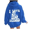 thumbnail image 1 of Gyexs Oversized Hoodies for Women Men Christmas Valentines Day Sweatshirts Hooded Long Sleeve Pullover Tops Trendy Winter Clothes Z02 BU2 & Size XXXXL, 1 of 7