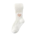 thumbnail image 1 of Gyexs Pantyhose for Toddler Girls Size 9-12 Stretchy Basic Leggings Casual Wear Fashion Prints Basic Solid Footless Tights (Beige, 9-12 Years), 1 of 6