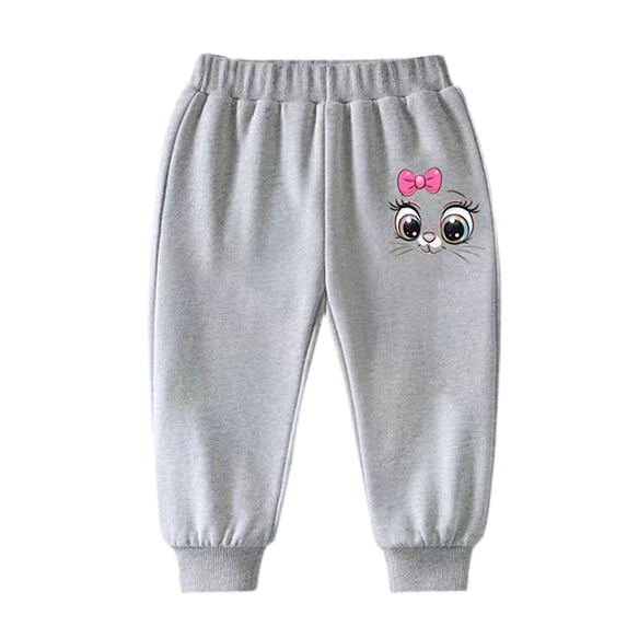 Gyexs Parachute Pants for Boys Girls Lightweight Cargo Hiking Athletic Pants Back To School Clothes Girls Bell Bottom Pants Sweat Pants (Grey, 3-4 Years)