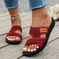 thumbnail image 1 of Gyexs Sandals Women 2026 Comfortable Spring Shoes Beach Flip Flops Casual Slippers Size 7, 1 of 5