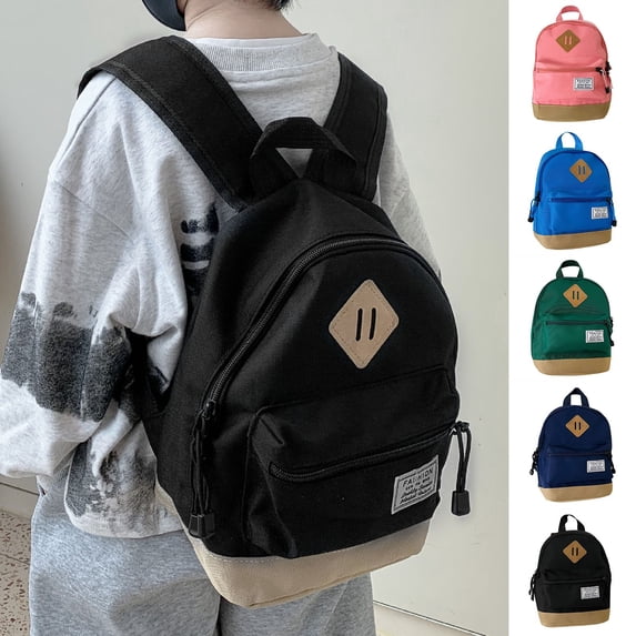 Gyexs School Backpack, Back To School Backpack Elementary, Middle, and High School Students, Blue, One Size