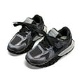 thumbnail image 1 of Gyexs Slip on Sneakers for Kids Toddler Tennis Shoes Boys Comfortable Girl Toddler Shoes Running Wear Baby Boy Sneakers Black, 1 of 5
