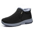 thumbnail image 1 of Gyexs Snow Boots for Men Size 10, Womens Winter Shoes, Static Dissipative, Speed Laces, Rain, Steel Toe, Outerwear, Black, Size 9, 1 of 8