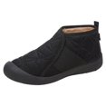thumbnail image 1 of Gyexs Snow Boots for Women Winter Shoes Toe Cap Furry Lined Ankle Boots Slip On Quilted Comfortable Warm Booties, Black, Size 7.5, 1 of 8
