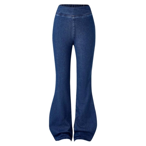 Gyexs Softball Pants Girls Elastic Waist Drawstring Athletic Pants Preppy Clothes Girls Uniform Pants Jeans (l, 7-8 Years)