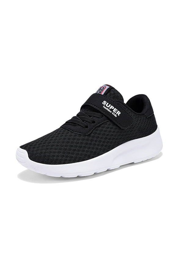 Toddler Girl Sneakers Baby Walking Shoes Playwear Athletic Shoes for Girls Beachwear Kids Fashion Sneakers Black