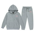 thumbnail image 1 of Gyexs Toddler Kids Girls Clothes Size 4-5 Years Thermal Tops Pants, Pullovers Clothing Set (Grey, 4-5 Years), 1 of 4