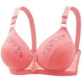 thumbnail image 1 of Gyexs Women Fashion Casual Breathable Tube Top Bra Underwear Seamless Comfort Wireless Support Bras for Women, Watermelon Red, Size 36, 1 of 3