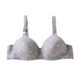 thumbnail image 1 of Gyexs Women's Breathable Comfort Adjustable Everyday Support Wireless Bra Top Bralettes for Women, Grey, Size 40, 1 of 3