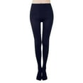thumbnail image 1 of Gyexs Women's Lined Tights Thermal Pantyhose Leggings Opaque Winter Warm Thick Stockings Tights (Blue, Size S), 1 of 4