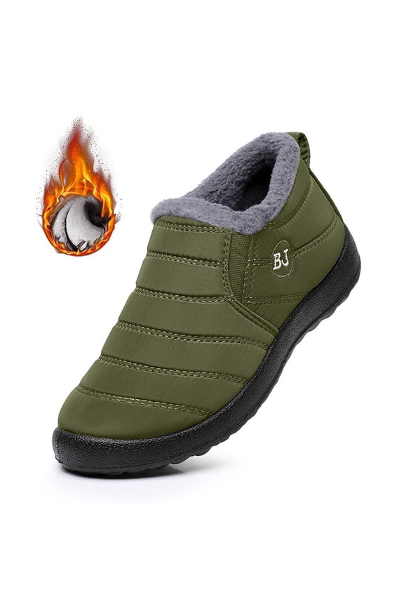 Women's Snow Boots Knee High, Womens Winter Shoes for Work, Flexible, Bungee, Moto, Snip Toe, Winter Clothes, Green, Size 5.5