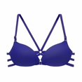 thumbnail image 1 of Gyexs Women's Wireless Lightly Lined Comfort Bra Everyday Soft Support Underwear Push Up Bras for Women, Blue, Size 34, 1 of 3