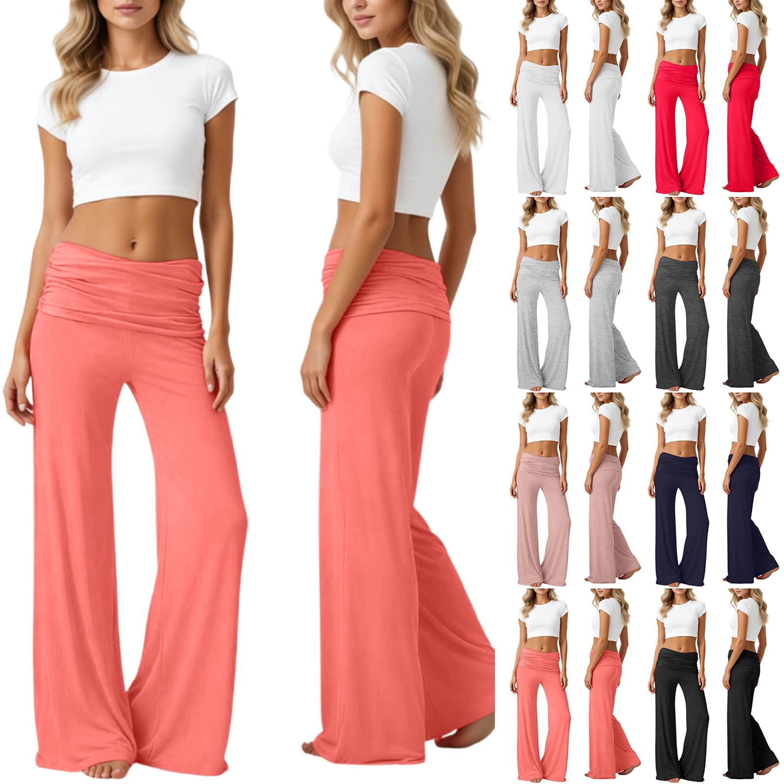 IORE イオレ　ウェーブパンツ　wave pants サイズ34 26SS Gyexs-Womens-Coral-Fold-Over-