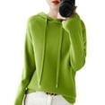 thumbnail image 1 of Gyexs Womens Fall Sweaters Turtleneck Long Sleeve Ribbed Knit Shirts Fall Loose Knit Pullover Sweater Tops Women's Fashion, Green, Size L, 1 of 5