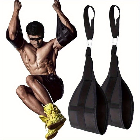 Gym Ab Sling Straps Hanging Ab Straps for Pull Up Bar: for Arm Pull up Workout Support for Training Knee and Leg Raises