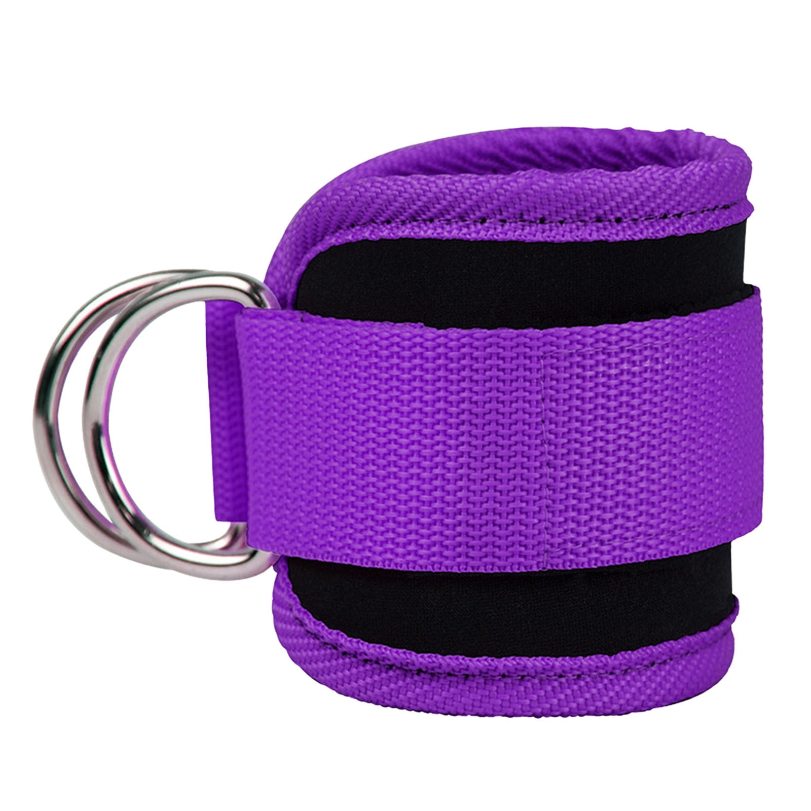 Gym Ankle Strap with Neoprene Padding and D-Ring for Machine Attachment ...