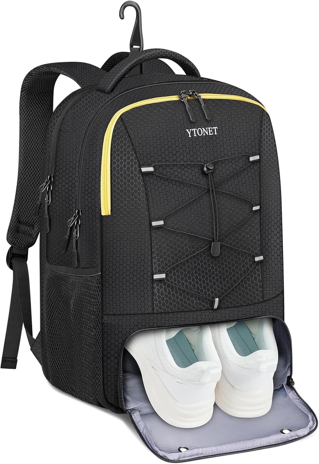 Gym Backpack for Men Women Gym Bag for Women with Shoe Compartment, Tennis Bag 6 Rackets Large Tennis Racket Bag for Men