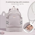 thumbnail image 1 of Gym Backpack for Women with Shoes Compartment & Wet Pocket, Large Women Backpack Water Resistant, Sports Swimming Backpack Gym Bag, 1 of 9