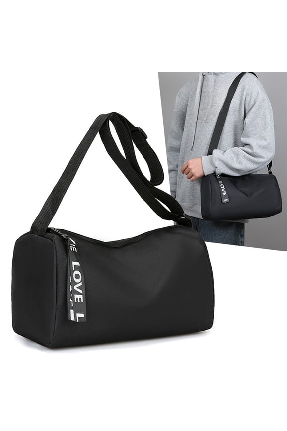 Gym Bag under $5! Cagogo Travel Duffel Bag Sports Tote Gym Bag, Shoulder Weekend Bag Fitness Bag, Handheld One-Shoulder Yoga Exercise Bag, Multi-purpose Sports Bag for Travel