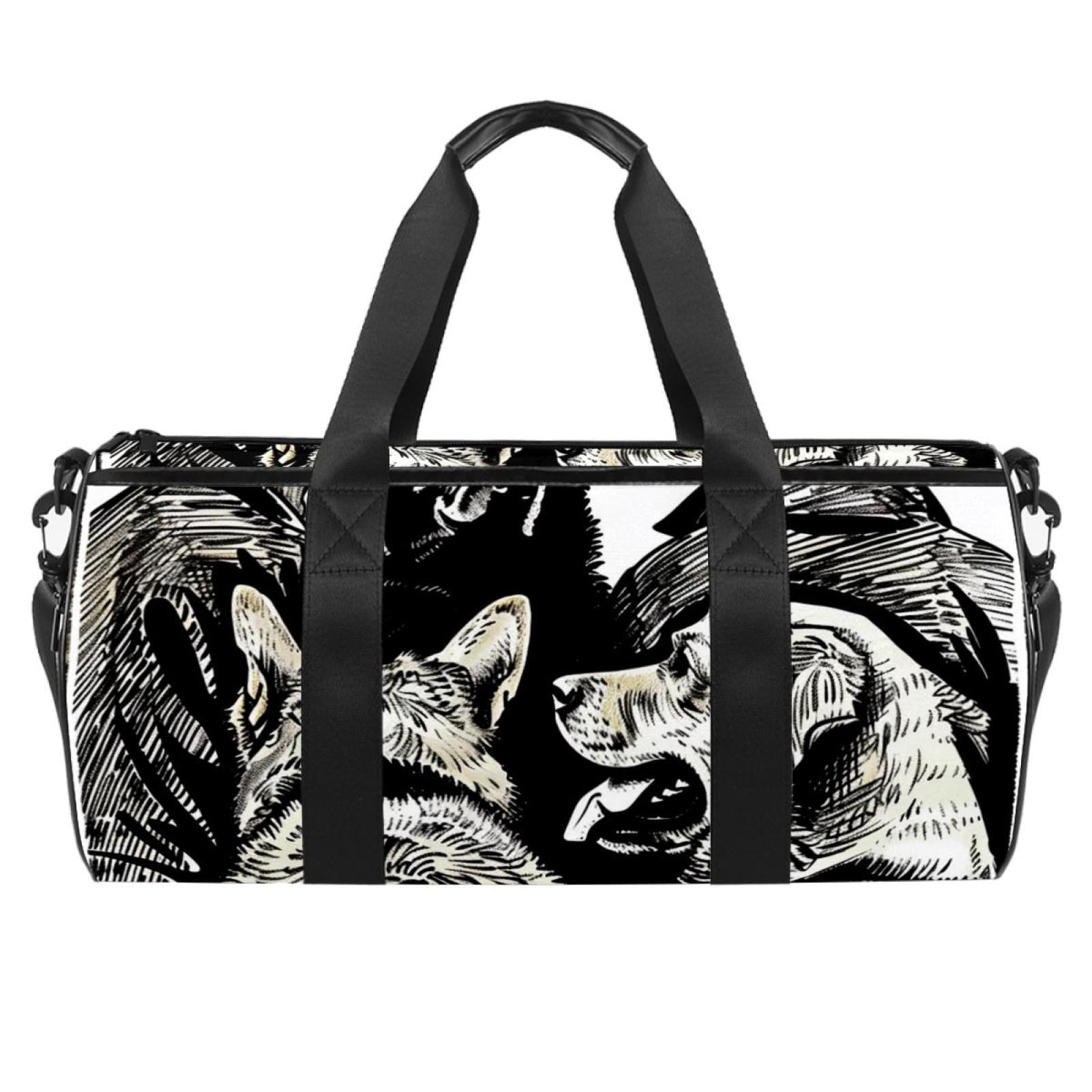 Gym Bag, Gym Bag for Men, Workout Bag, Fitness Workout Dance Bag, Dogs