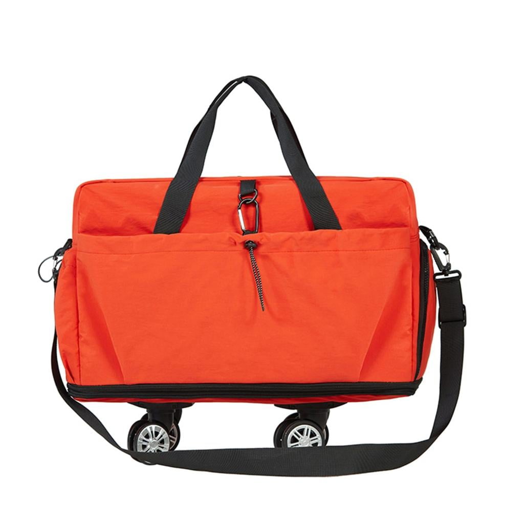 Gym Bag Overnight Bag Training Bag Sport Bag Large Capacity Travel Bag Weekender Bag Wheeled Fitness Bag for Woman Man