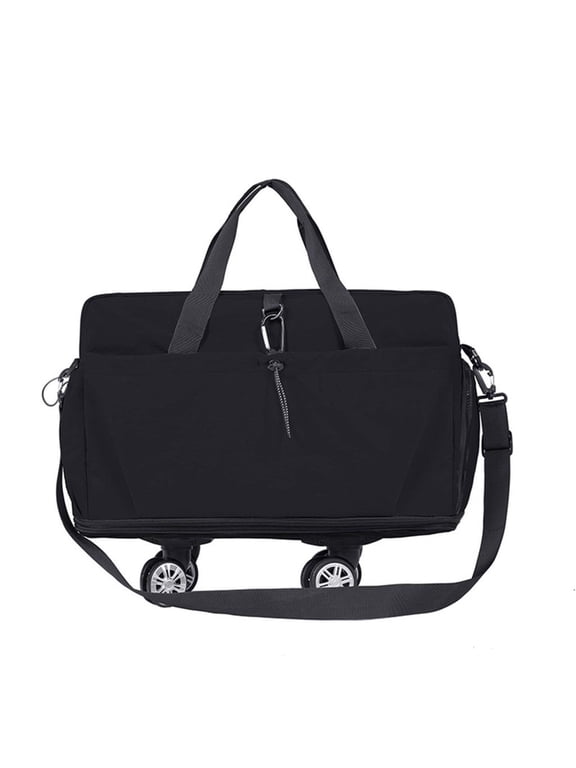 Gym Bag Overnight Bag Training Bag Sport Bag Large Capacity Travel Bag Weekender Bag Wheeled Fitness Bag for Woman Man