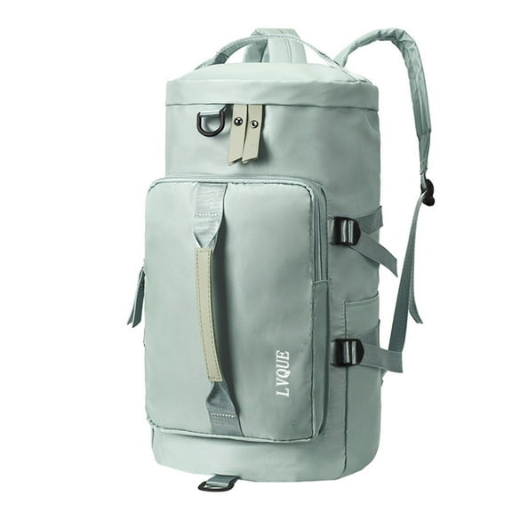 Gym Bag, Small Duffle Bag With Shoe Compartment And Wet Pocket, Women's Weekend Bag, Yoga Travel Swimming Camping Overnight Bag, Lightweight Green