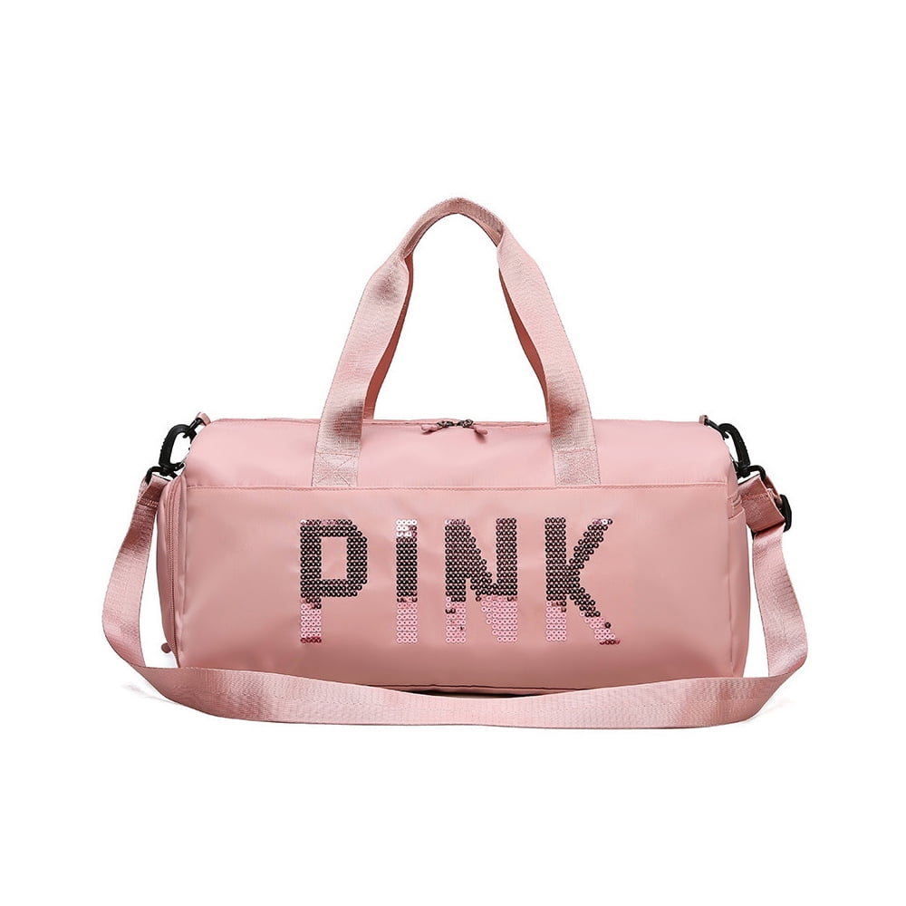 Gym Bag Travel Sports Duffel Bag for Men and Women Weekender Bag Workout Tote Bag with Dry Wet Pocket & Shoes Compartment
