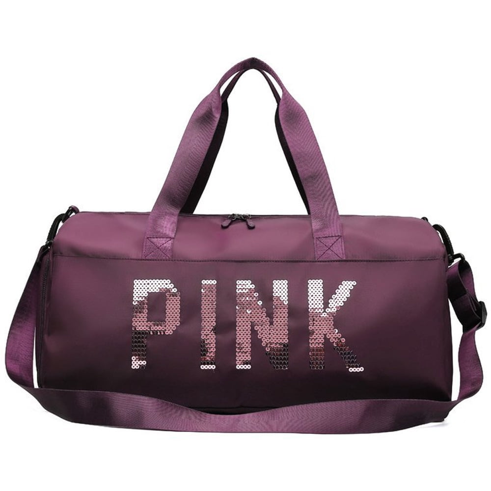 Gym Bag Travel Sports Duffel Bag for Men and Women Weekender Bag Workout Tote Bag with Dry Wet Pocket & Shoes Compartment