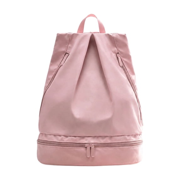 Gym Bag for Women, Beach Backpack, Swim Bag - Waterproof with Wet Dry Separation, Nylon Spandex, Portable Sports Gear Backpack for Pool, Travel, Workout, Gym