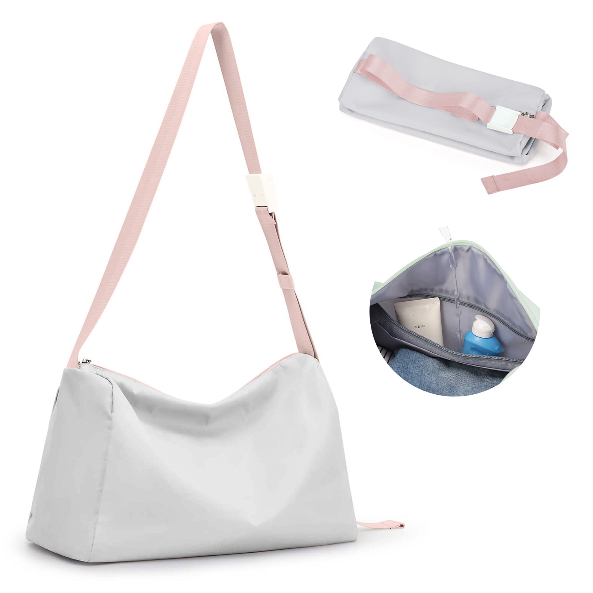 Women's Single Shoulder Yoga Swimming Gym Bag
