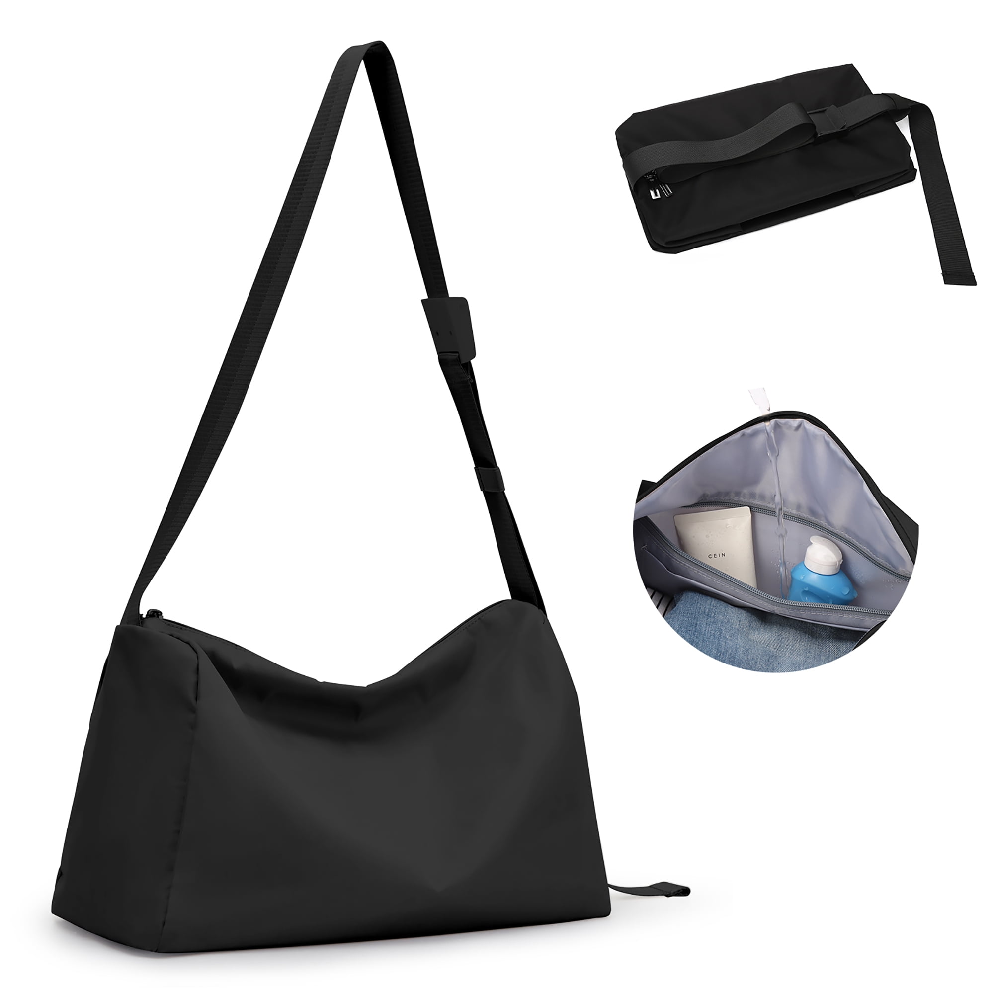 Gym Bag for Women and Men, Small Duffel Bag for Sports, Gyms and