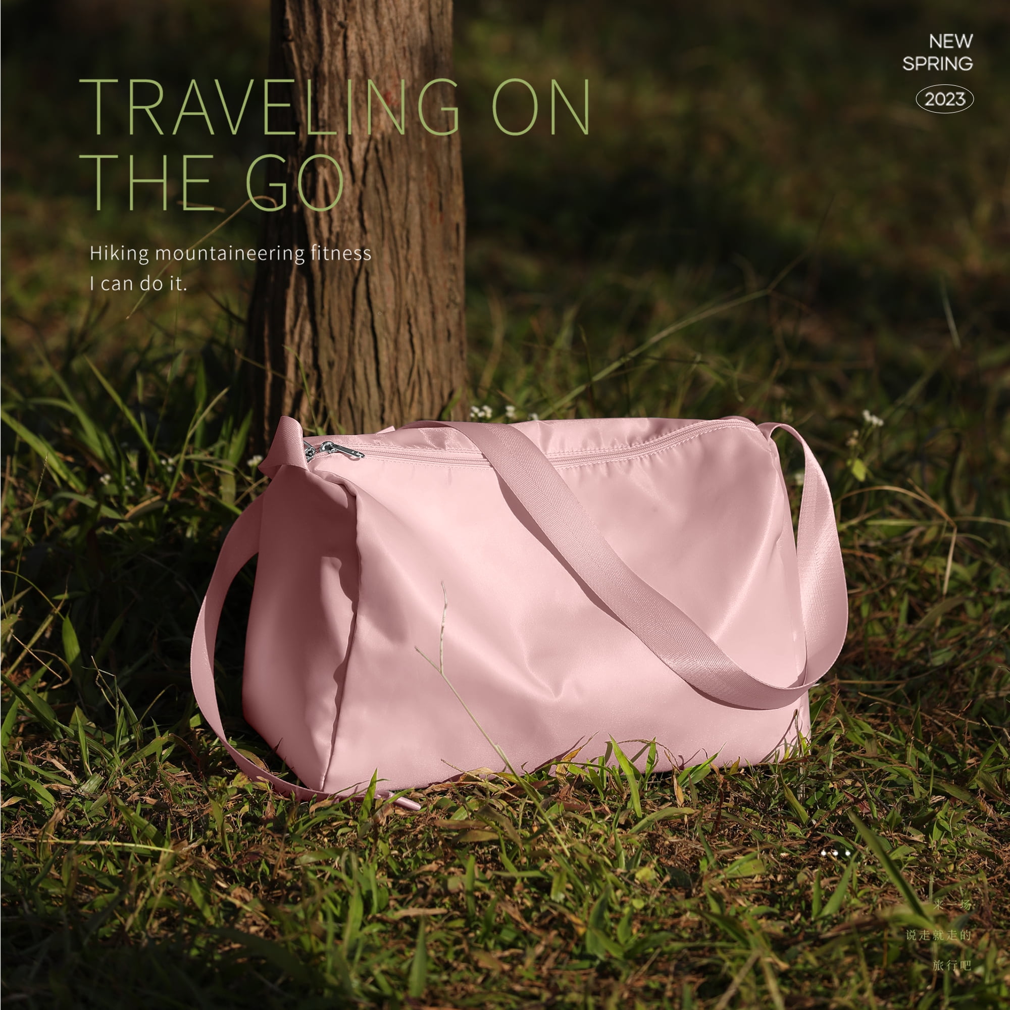 Gym Bag for Women and Men, Small Duffel Bag for Sports, Gyms and